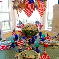 4th of July Table Settings