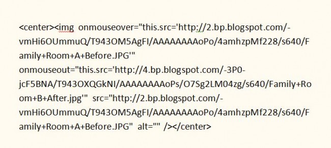 Mouseover Code