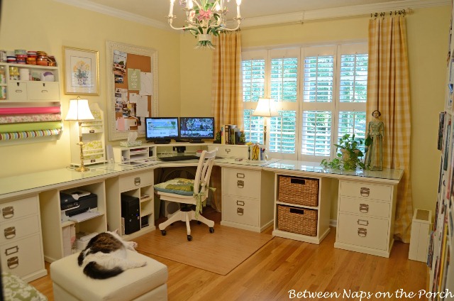 Pottery Barn Office After