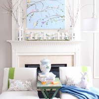 Spring Mantel