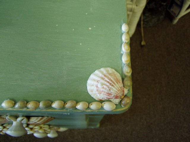 Chest Decorated with Shells