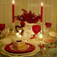 Valentine's Table Setting