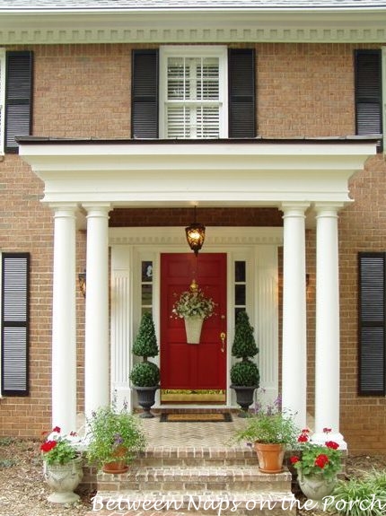 Front Porch Addition Modeled After Gainesway Farm