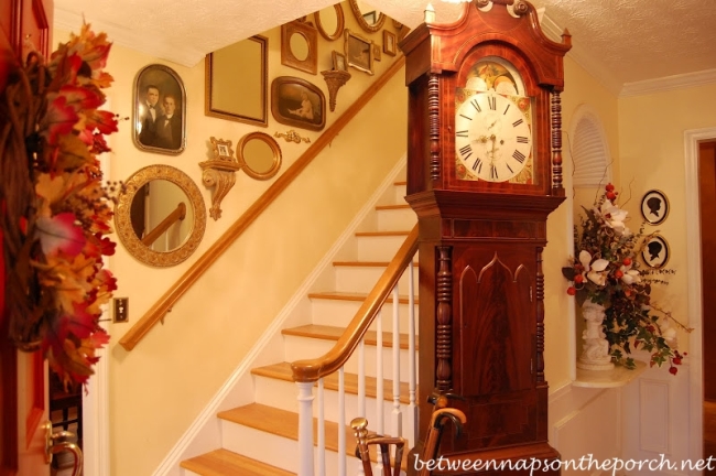 Entry with Grandfather Clock