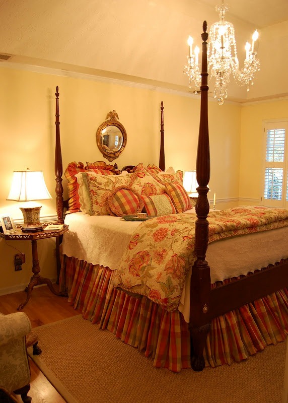 A Crystal Chandelier for the Master Bedroom