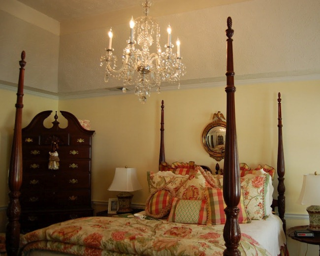 Crystal Chandelier for the Master Bedroom