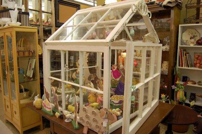 Greenhouse Made from Windows