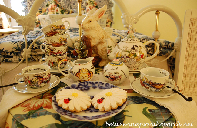 Alice in Wonderland Tea Party in the Guest Room