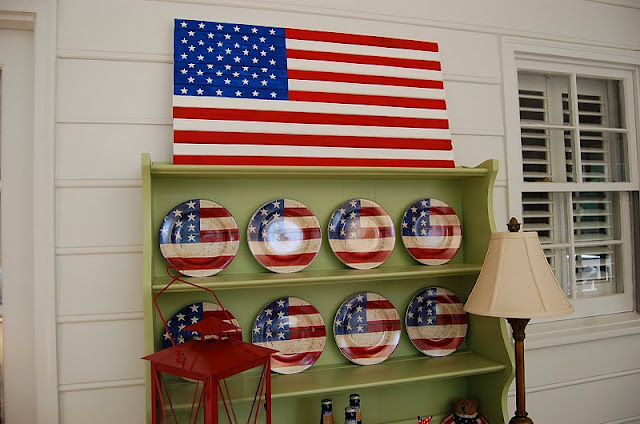 Pottery Barn Knock-off: Make a Wood Flag for Patriotic Holidays