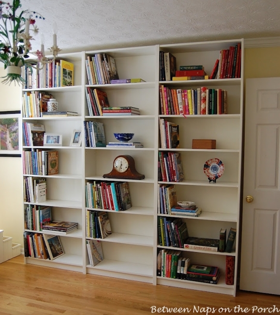 Ikea Billy Bookcase A Library For The Office Between Naps On