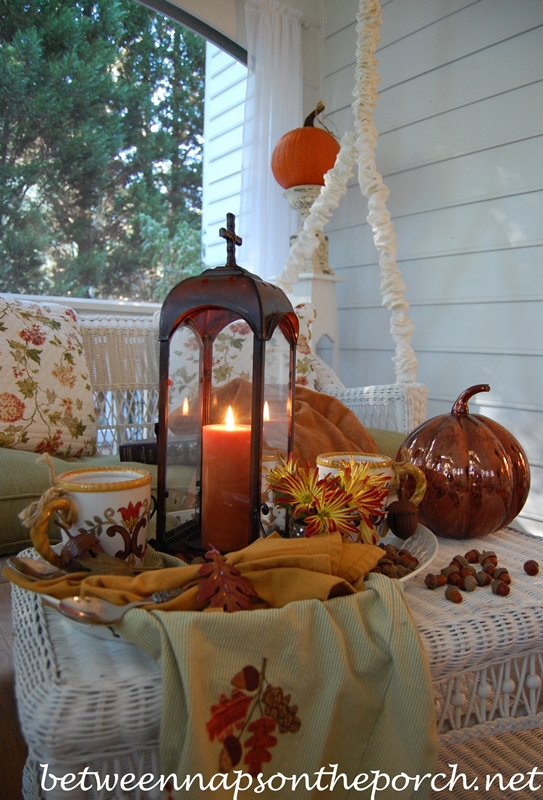 Greet Your Guests with an Autumn Basket – Between Naps on the Porch