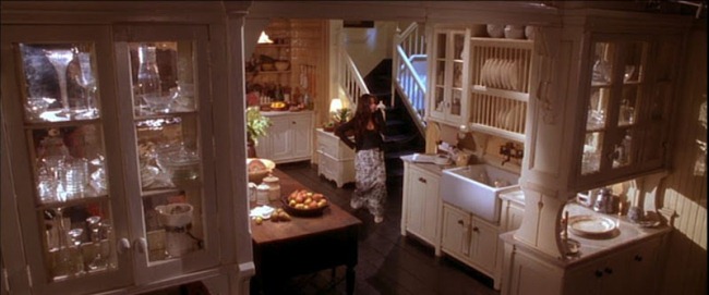 Kitchen and Victorian Home in Practical Magic Movie