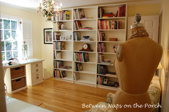 Billy Bookcase Easy To Assemble Between Naps On The Porch