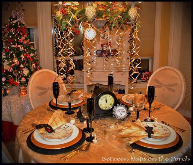 New Year’s Tablescapes and Table Settings