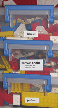 Lego bins