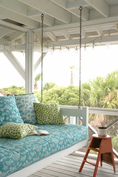 Porch Swing Great for Porch Naps