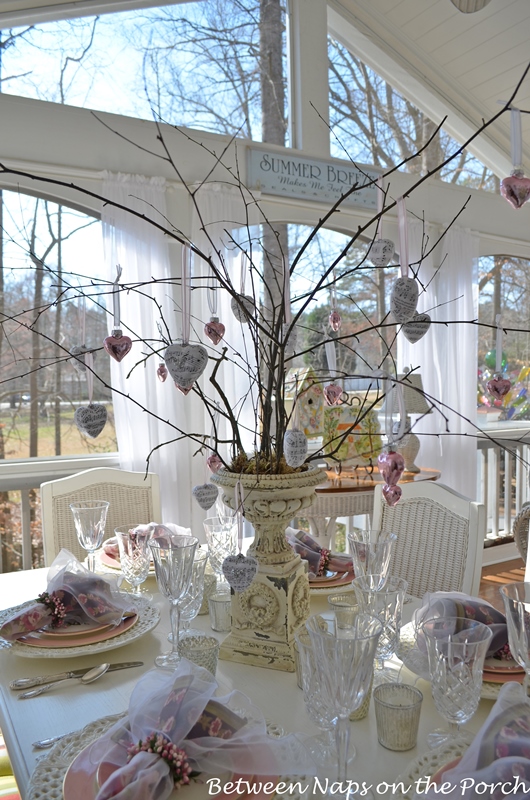 Valentine's Day or Mother's Day Table Setting