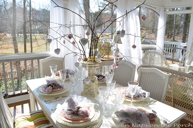 Valentine's Day or Mother's Day Table Setting 11