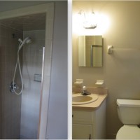 Updated Bath Renovation with American Olean in Shower