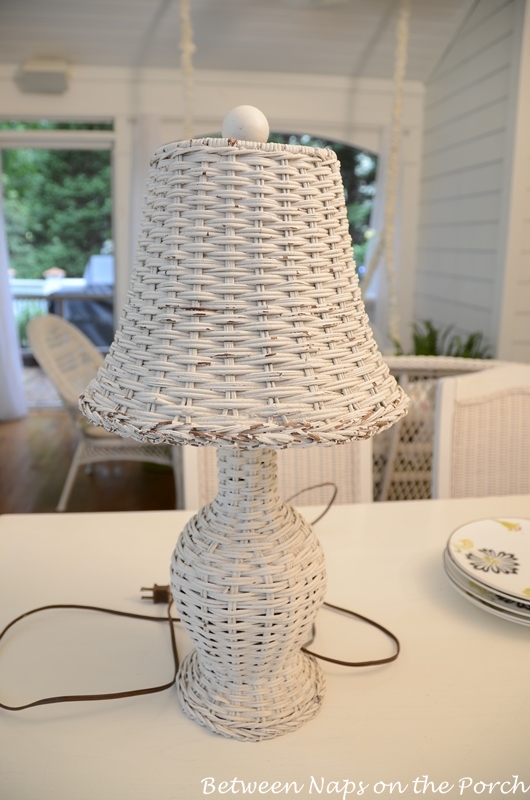 Wicker Lamp 1