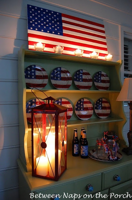Pottery Barn Knockoff: Make A Painted Wood Flag for Patriotic Holidays