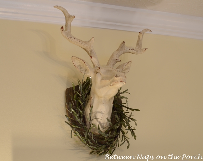 Deer head with Rosemary Wreath 6_wm