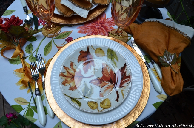 Autumn Tablescape (Between Naps on the Porch)