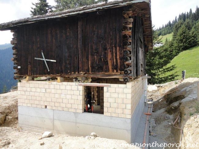 Historic Swiss Ski Cabin Renovation and Restoration
