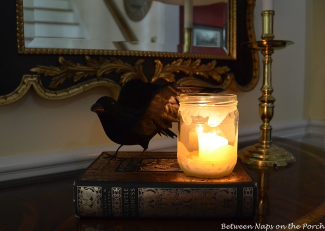 Make a Frosted Halloween Lantern