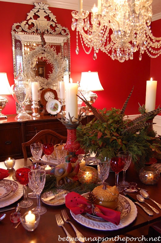 Thanksgiving Tablescape Table Setting