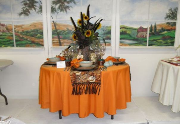 Autumn Tablescape, 1st Place at the County Fair