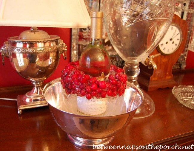 Make a Wine Ice Chiller for Parties or a Special Dinner