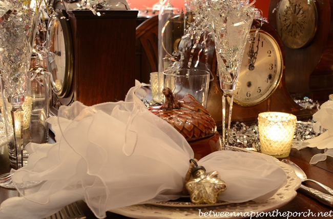 New Year's Eve Table Setting