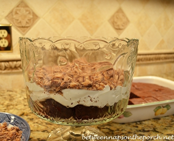 Devil's Food Toffee Trifle