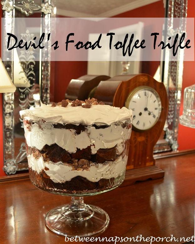 Devil's Food Toffee Trifle