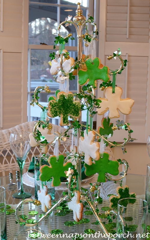 St. Patrick's Day Table Setting