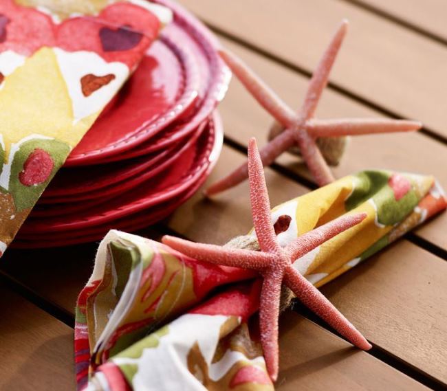 Pottery Barn Starfish Napkin Ring Knock-off