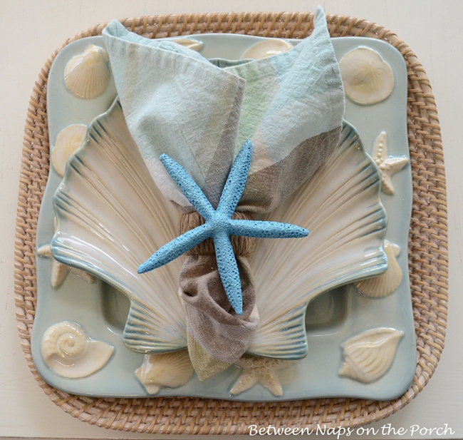 Starfish Napkin Ring Pottery Barn Knock-off