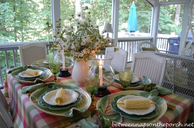 Country Style Table Settings - Set A Country Chic Brunch Table Champagne Darling : The room also offers a fireplace.