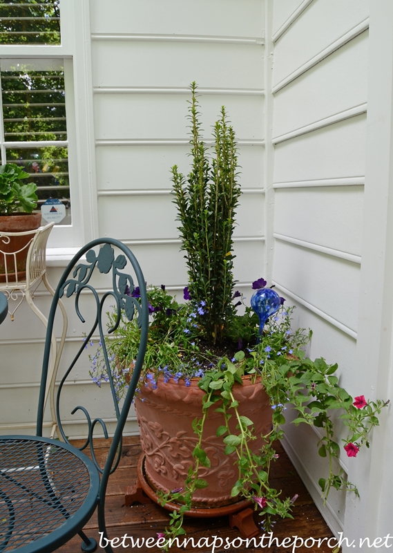 Decorating the Deck with Flowers for Spring and Summer 12