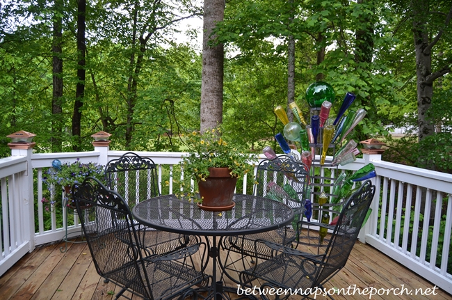 Decorating the Deck with Flowers for Spring and Summer