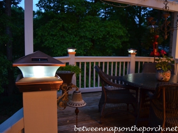 Solar Cap Lights for Deck Posts