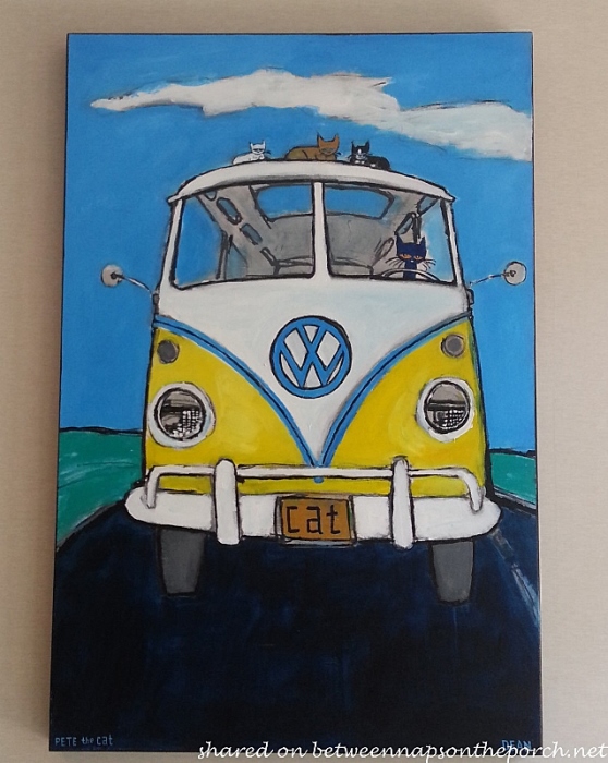 Volkswagen Van, Pete the Cat by Deen