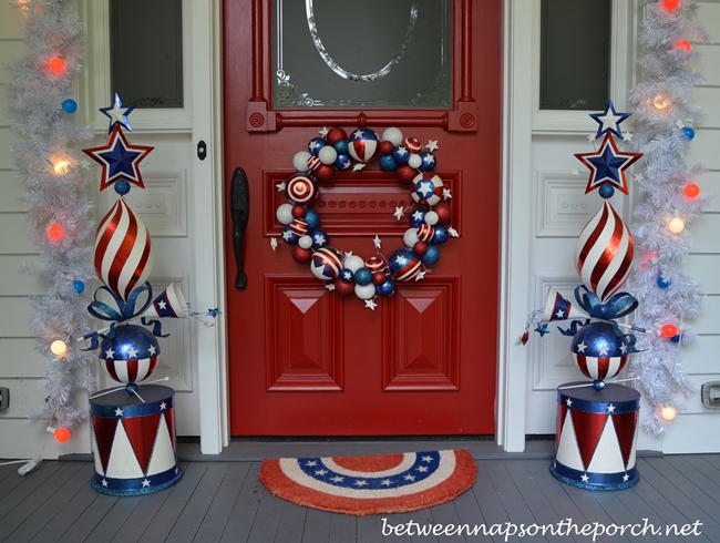 4th of July Door Wreath