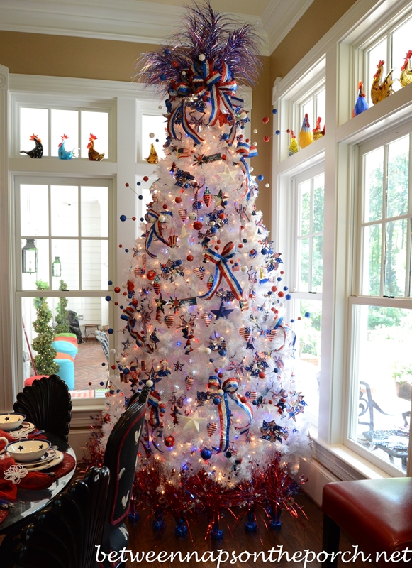 Creative 4th of July Tree Decorations for a Festive Independence Day Celebration