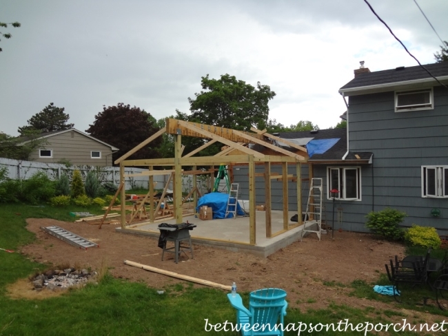 Building a Screened Porch