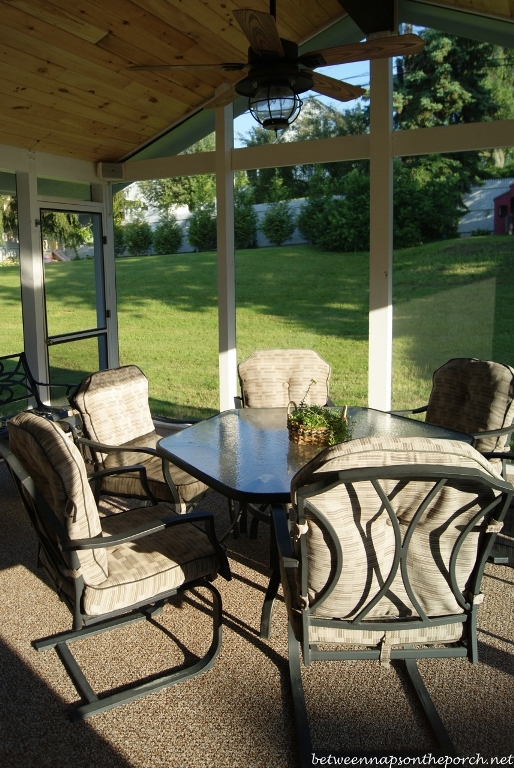 Dining Area for Screened Porch