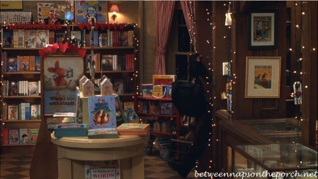 The Shop Around the Corner bookstore in Movie, You've Got Mail 