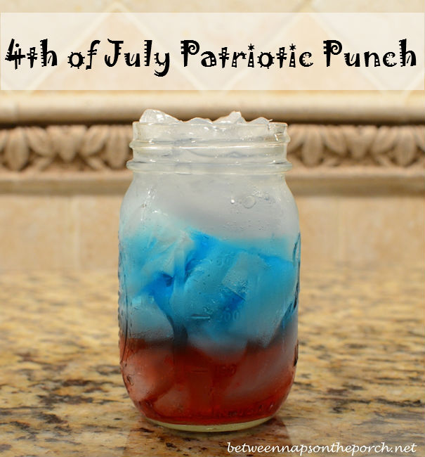 4th of July Patriotic Punch Recipe