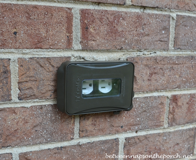 Brown Outdoor Outlet